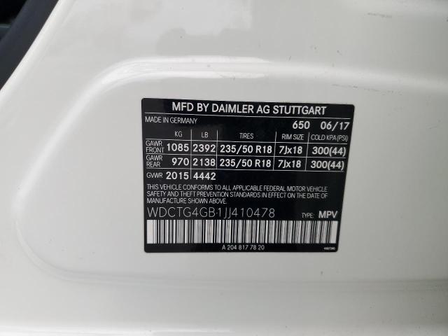 2018 MERCEDES-BENZ GLA 250 4M #3286757294