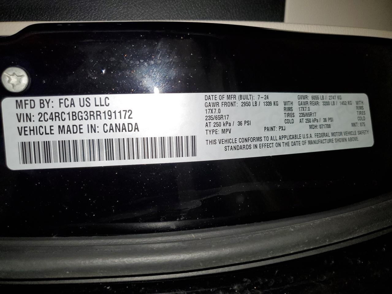 CHRYSLER PACIFICA TOURING L