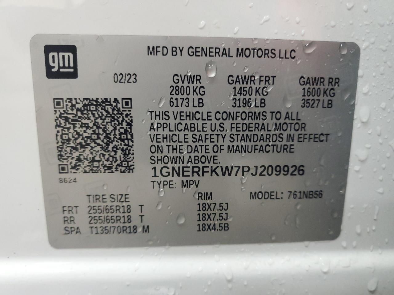 CHEVROLET TRAVERSE LS