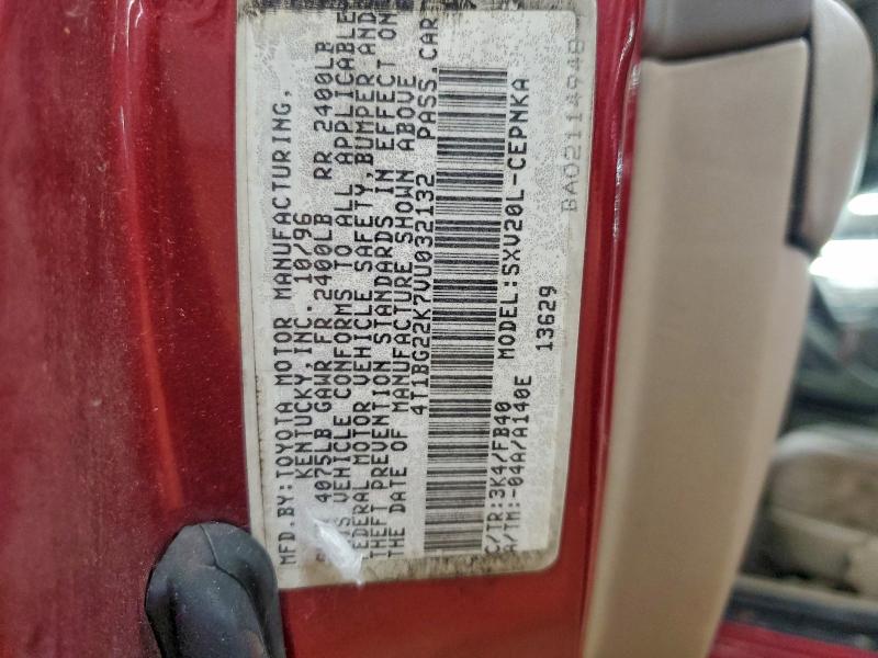 1997 TOYOTA CAMRY CE #3294525515