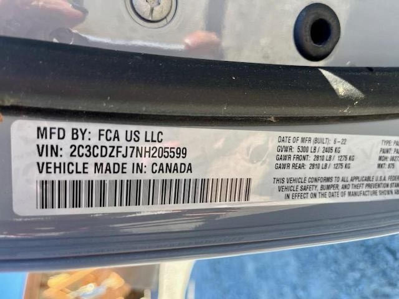 DODGE CHALLENGER R/T SCAT PACK