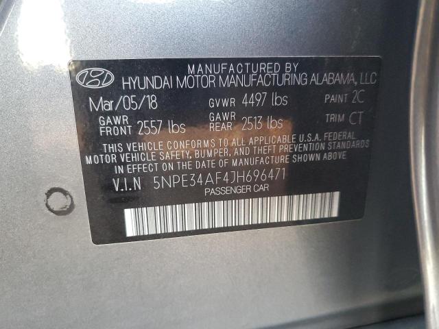 2018 HYUNDAI SONATA SPO #3309705852