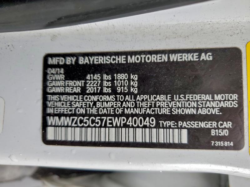 2014 MINI COOPER S C #3303728427