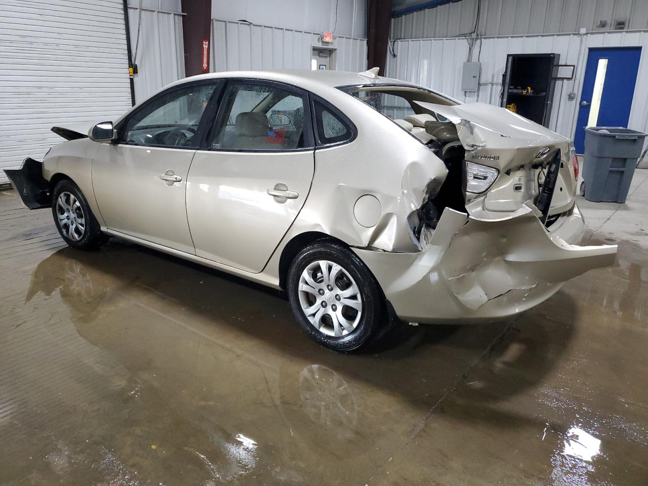 Lot #3298126140 2009 HYUNDAI ELANTRA GL