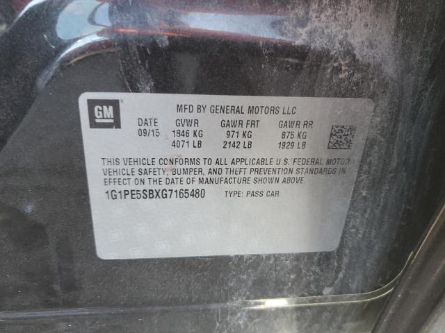 2016 CHEVROLET CRUZE LIMI #3286529164