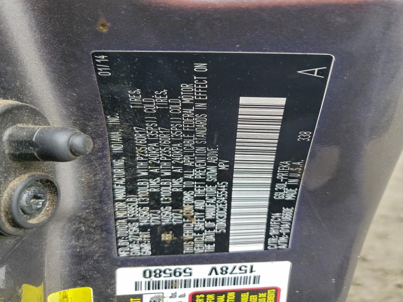 2014 TOYOTA SIENNA LE #3308454302