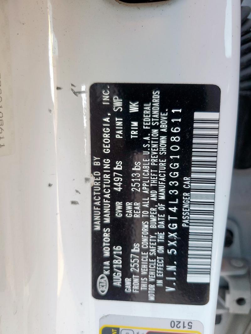 2016 KIA OPTIMA LX #3305664716