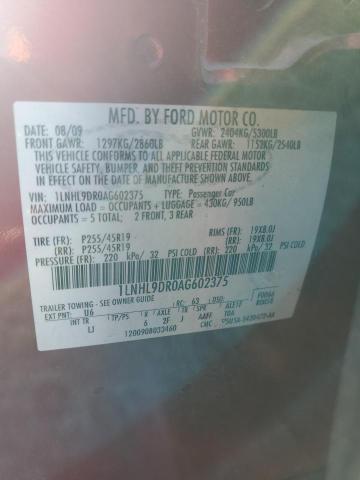 2010 LINCOLN MKS #3294177941