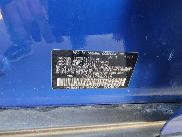 2023 SUBARU WRX PREMIU #3294105954