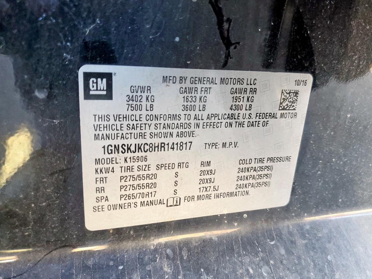 CHEVROLET SUBURBAN K1500 PREMIER