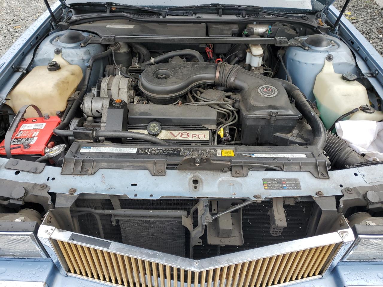 Lot #3297105497 1991 CADILLAC DEVILLE