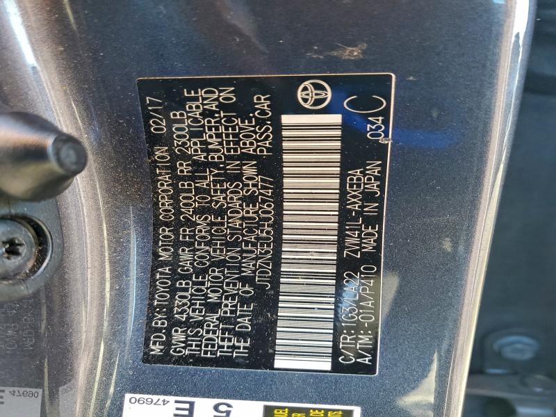 2017 TOYOTA PRIUS V #3306735063