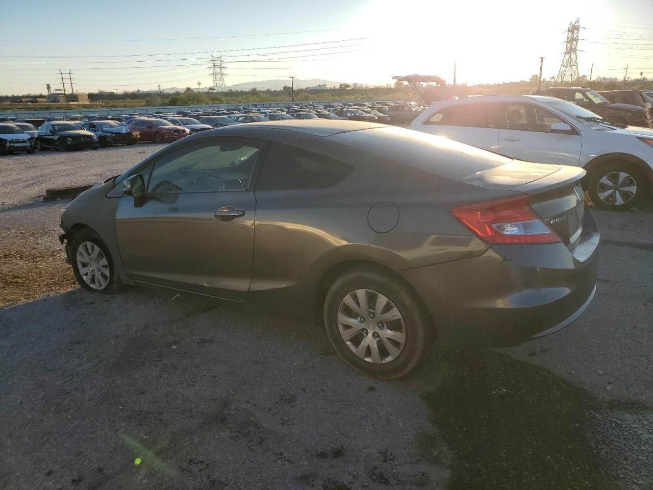 Lot #3286712295 2012 HONDA CIVIC LX