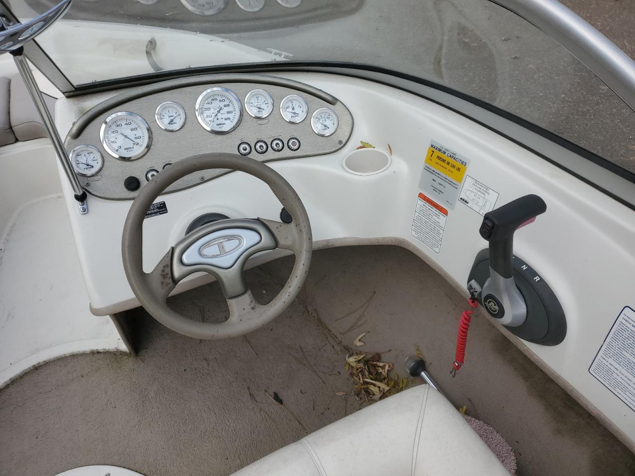 Lot #3310366952 2006 TAHOE Q5 BOAT