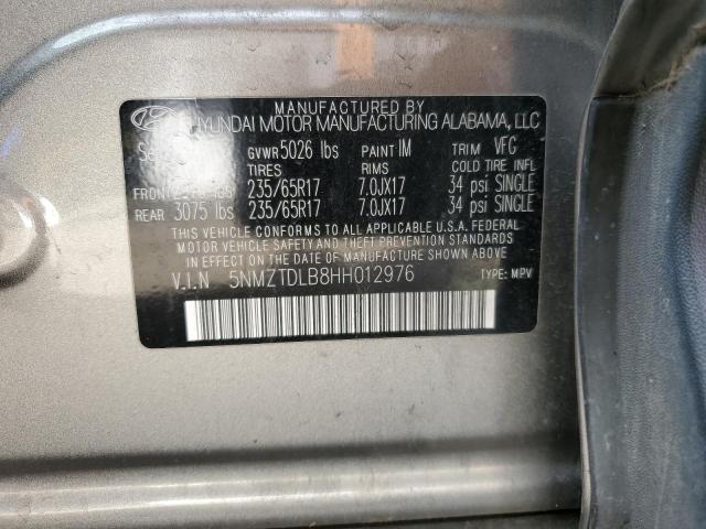 2017 HYUNDAI SANTA FE S #3279720913