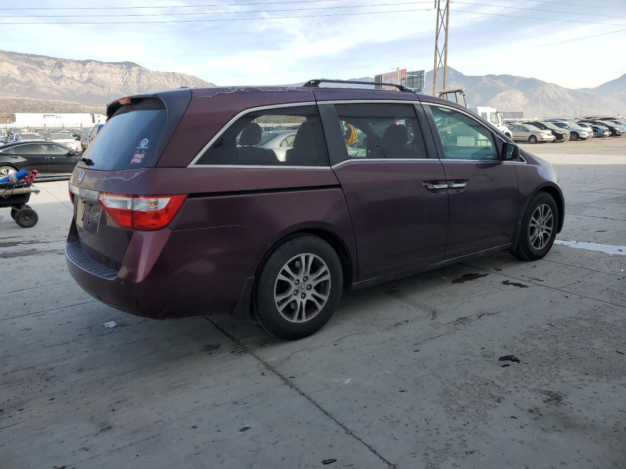 Lot #3296509655 2011 HONDA ODYSSEY EX