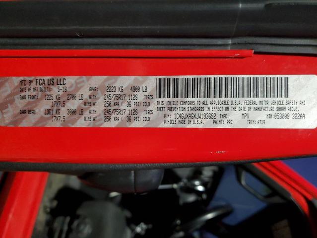 2018 JEEP WRANGLER S - 1C4GJXAGXJW193692