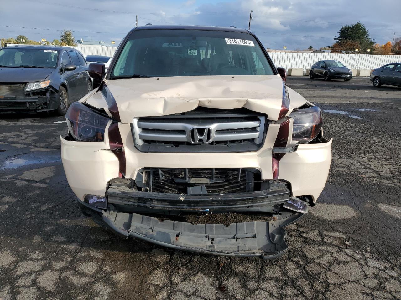 Lot #3292285267 2007 HONDA PILOT EXL