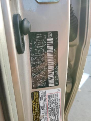 2004 TOYOTA CAMRY LE #3318027370