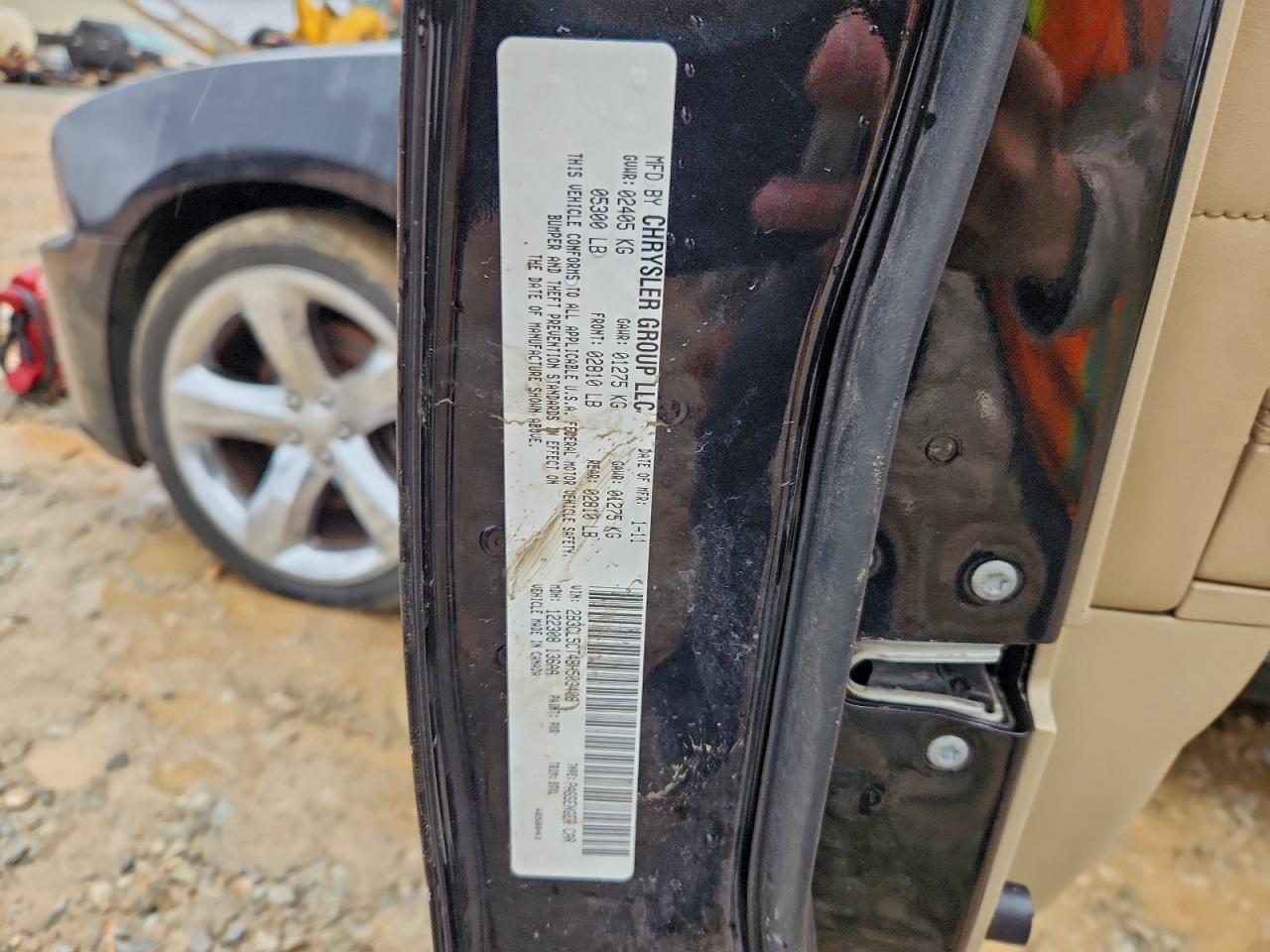 Lot #3316750397 2011 DODGE CHARGER R/