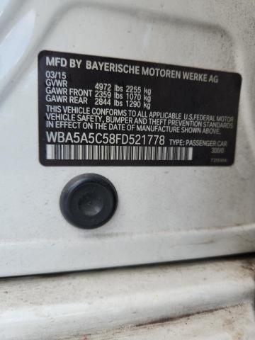 2015 BMW 528 I #3305346314