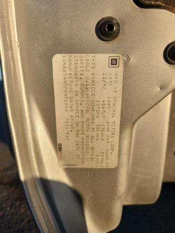 1993 BUICK CENTURY SP #3290085262