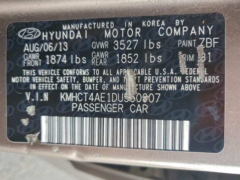 2013 HYUNDAI ACCENT GLS #3302929622