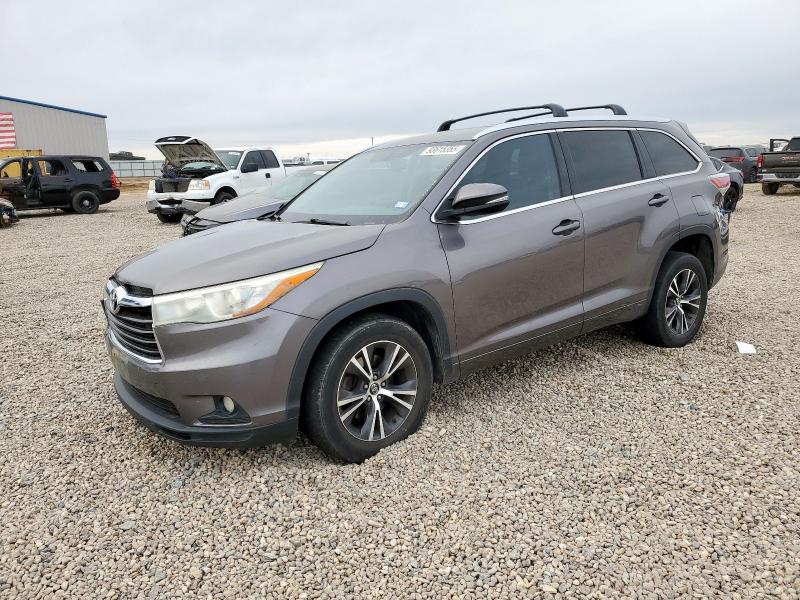 2016 TOYOTA HIGHLANDER #3308599515
