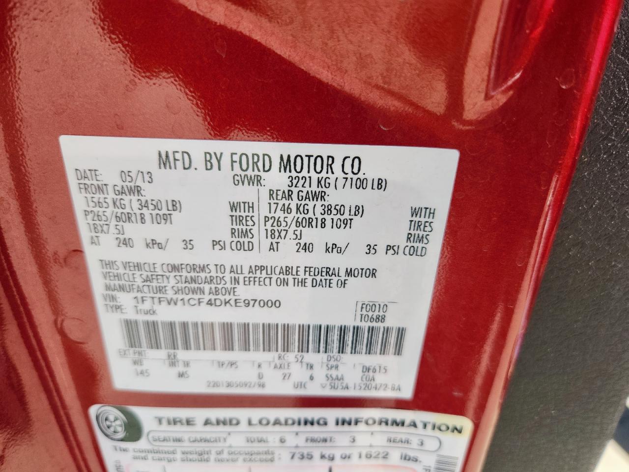 FORD F-150 SUPERCREW