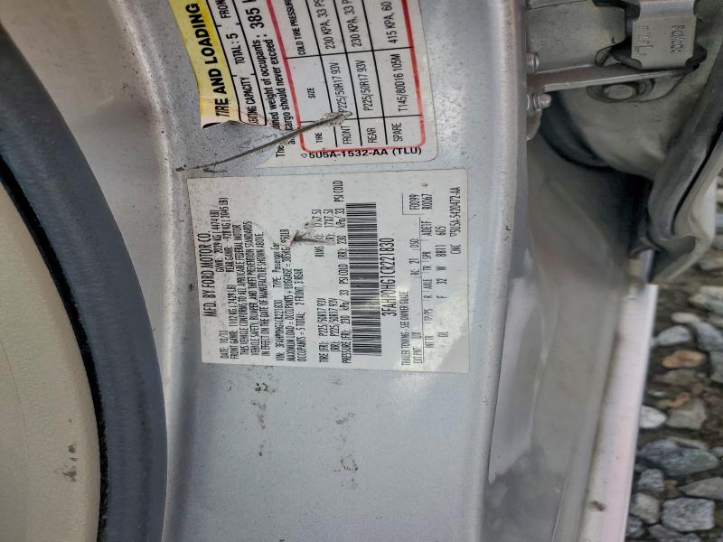 2012 FORD FUSION SE #3302730048