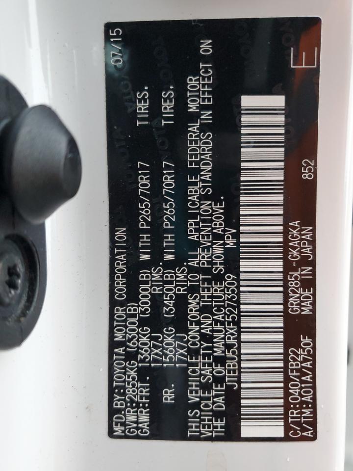 TOYOTA 4RUNNER SR5/SR5 PREMIUM