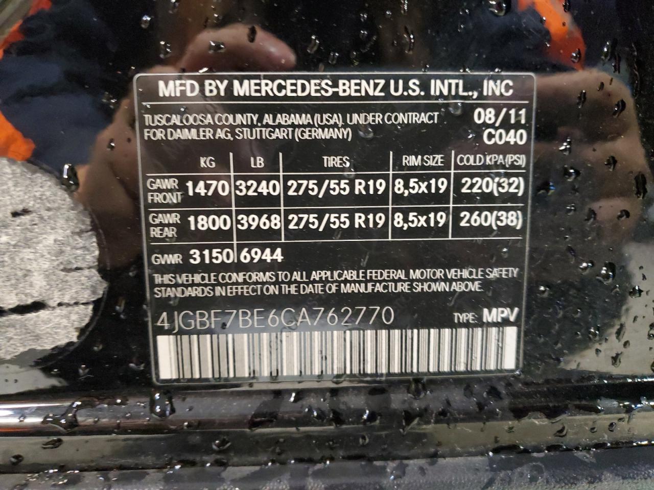 MERCEDES-BENZ GL-CLASS 450 4MATIC