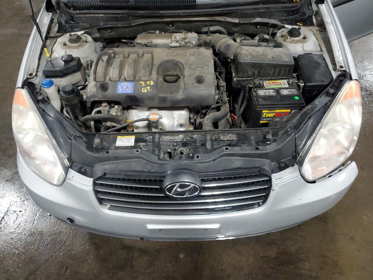 Lot #3283989865 2009 HYUNDAI ACCENT GLS