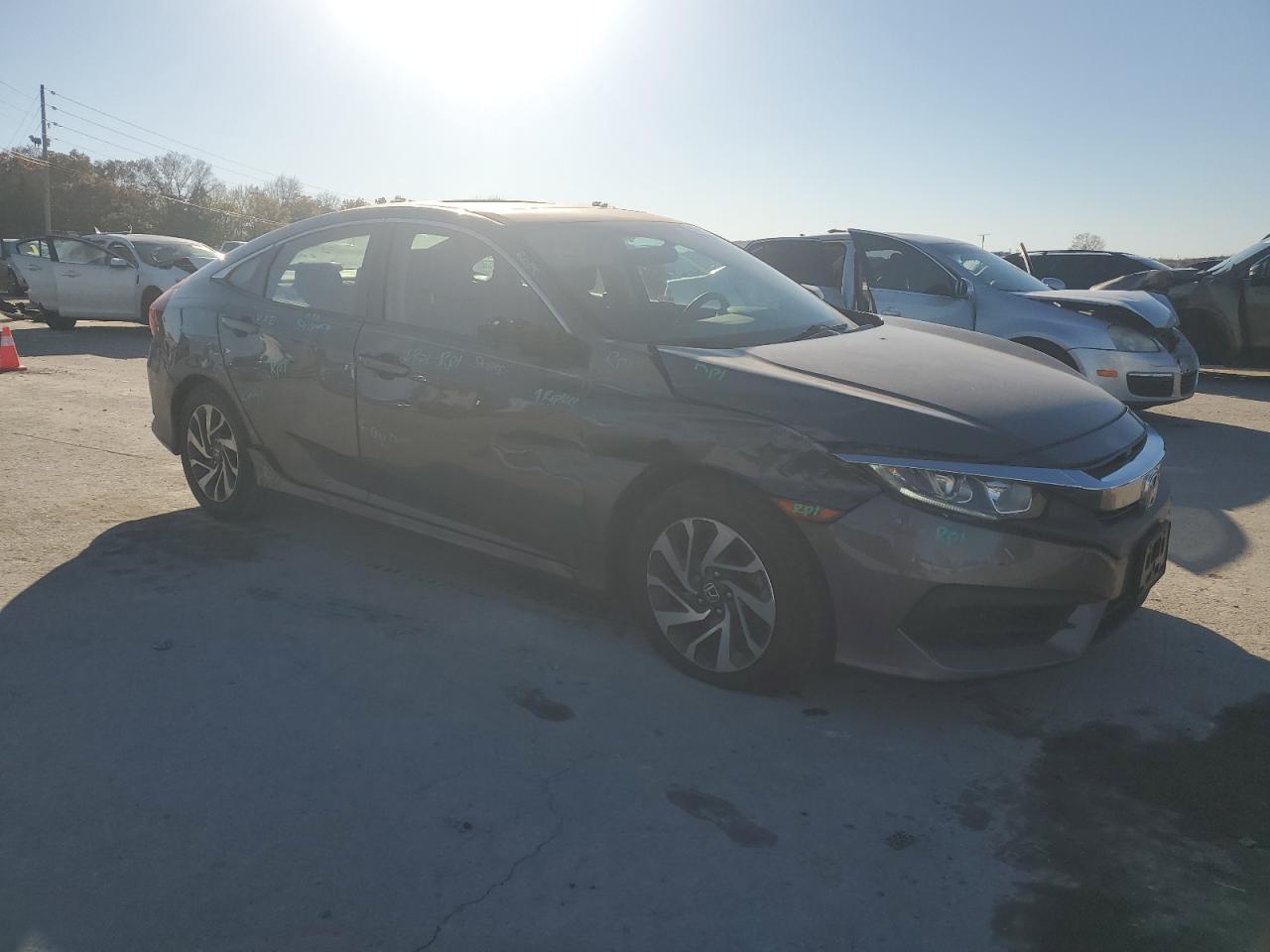 Lot #3310514058 2018 HONDA CIVIC EX