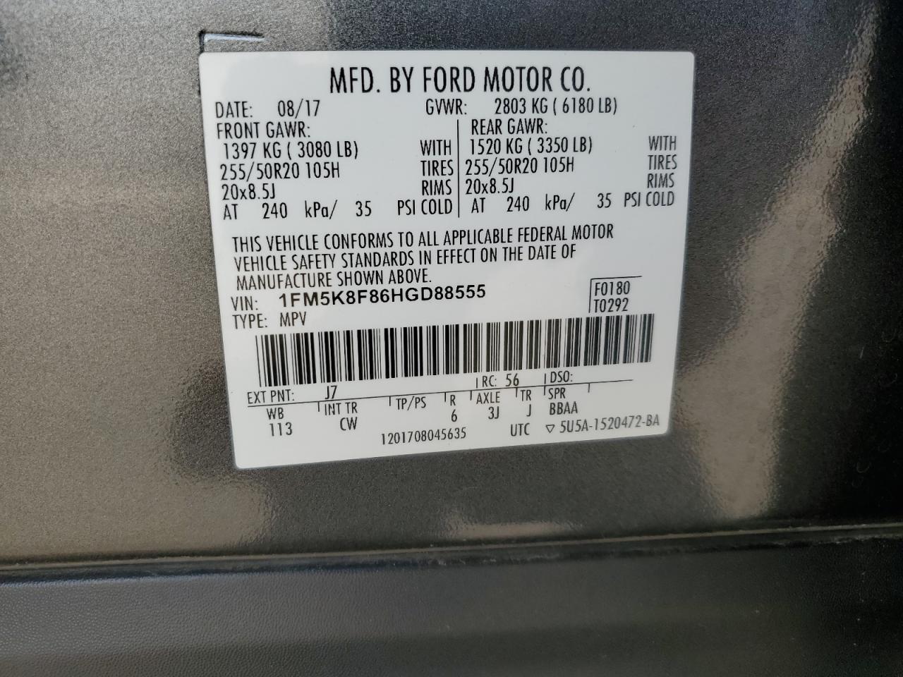 FORD EXPLORER LIMITED