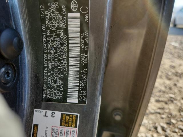 2013 TOYOTA PRIUS V - JTDZN3EUXD3206078