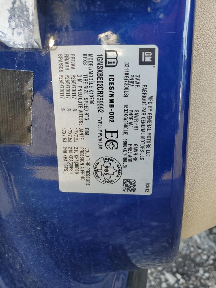 CHEVROLET TAHOE K1500 LT