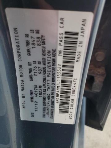 2020 MAZDA 3 PREMIUM JM1BPANM7L1155522