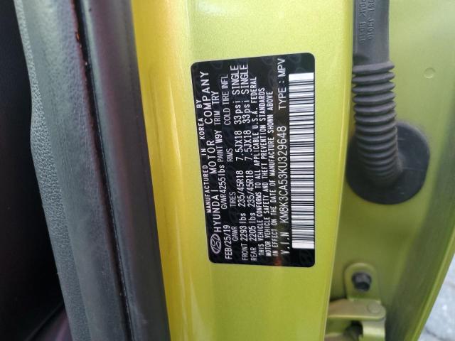 2019 HYUNDAI KONA LIMIT KM8K3CA53KU329648