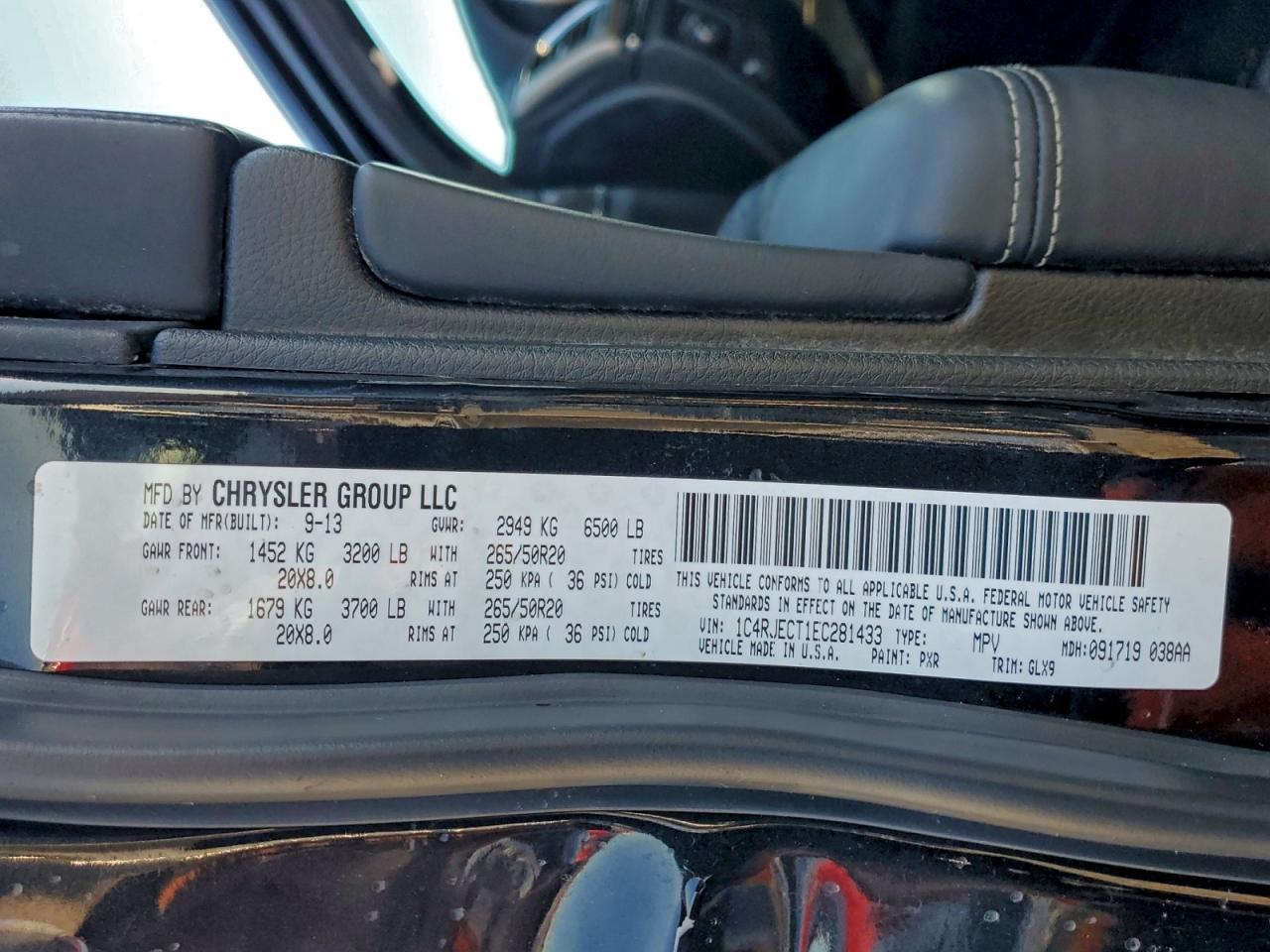 JEEP GRAND CHEROKEE OVERLAND