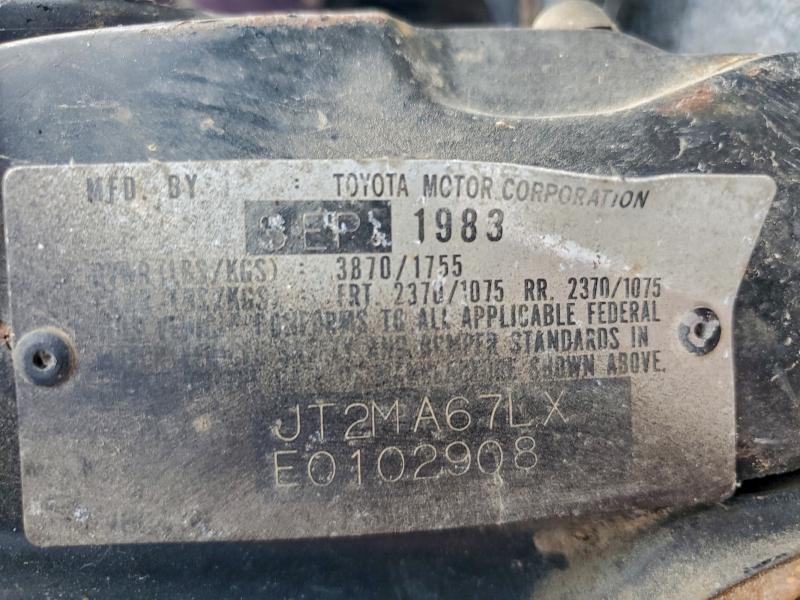 1984 TOYOTA SUPRA #3297168879