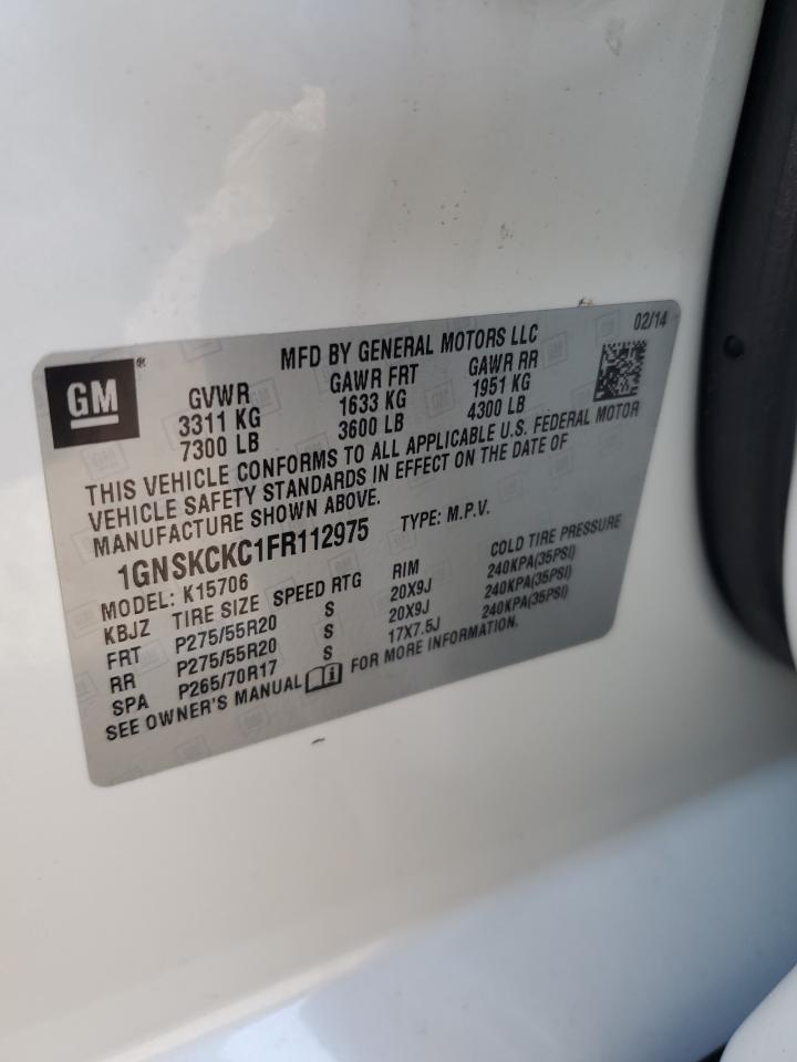 CHEVROLET TAHOE K1500 LTZ