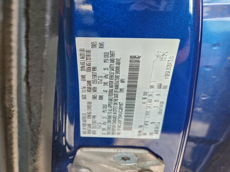 2017 FORD ESCAPE S #3297186901