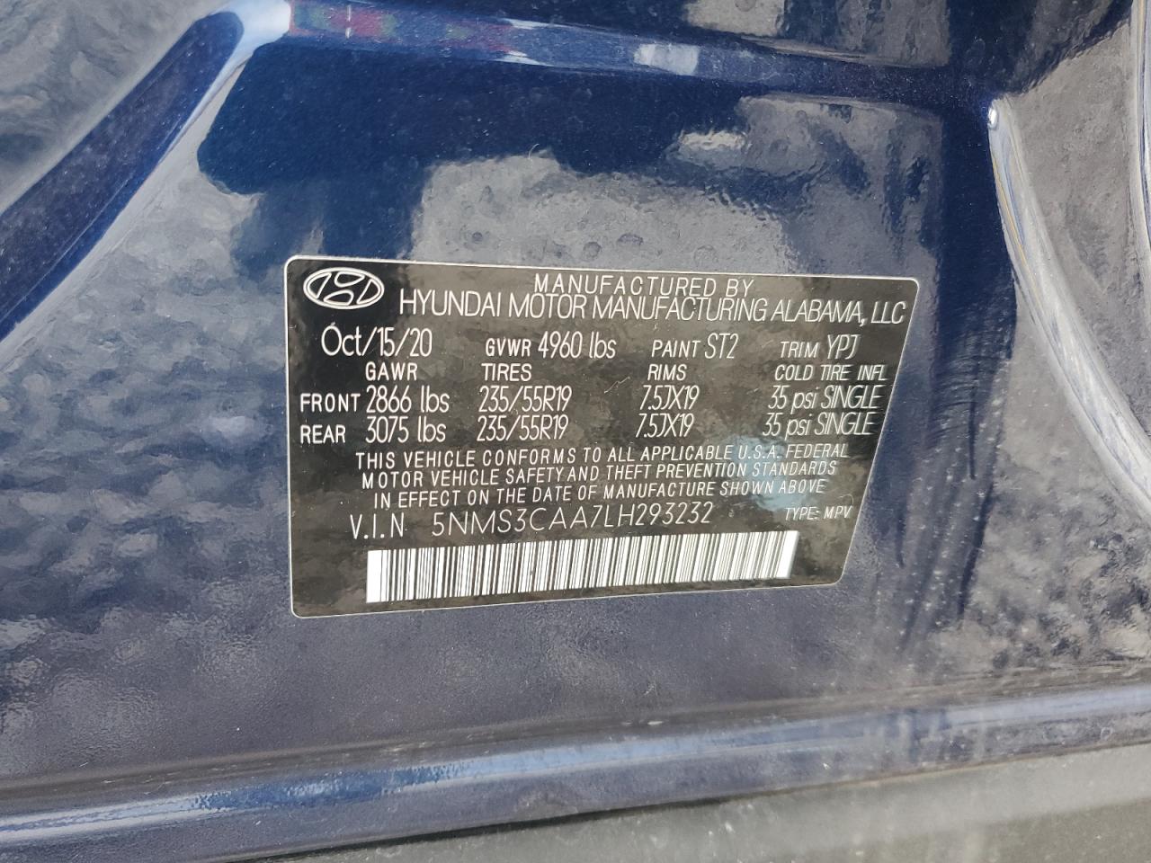 HYUNDAI SANTA FE SEL