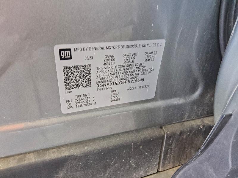 2023 CHEVROLET EQUINOX LT #3303822429