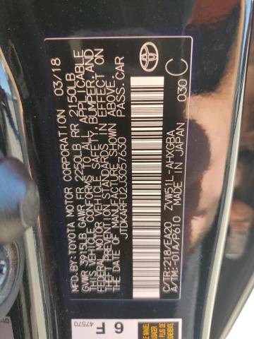 2018 TOYOTA PRIUS #3293500408