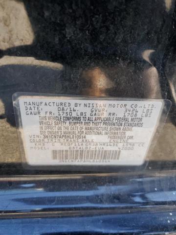 2017 NISSAN VERSA S #3303937698