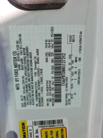 2021 FORD MUSTANG #3296953899