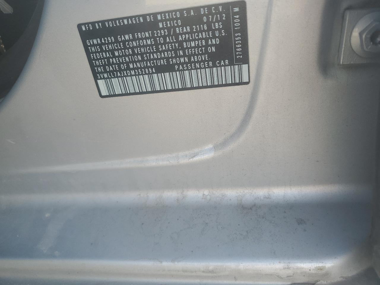 VOLKSWAGEN JETTA TDI