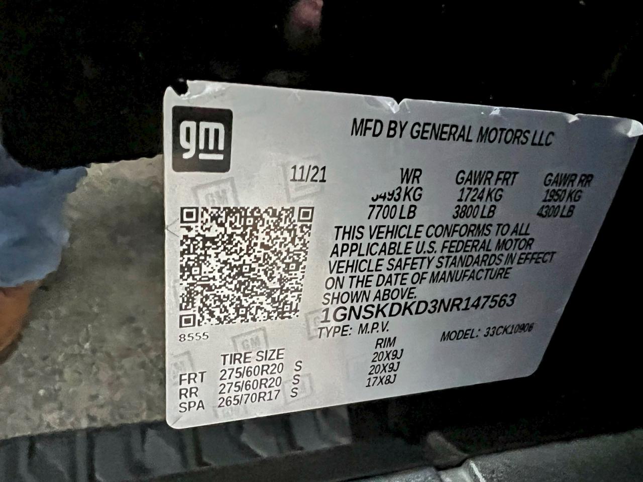 CHEVROLET SUBURBAN K1500 Z71